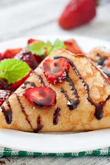 Buttery Soft Gluten Free Crepes